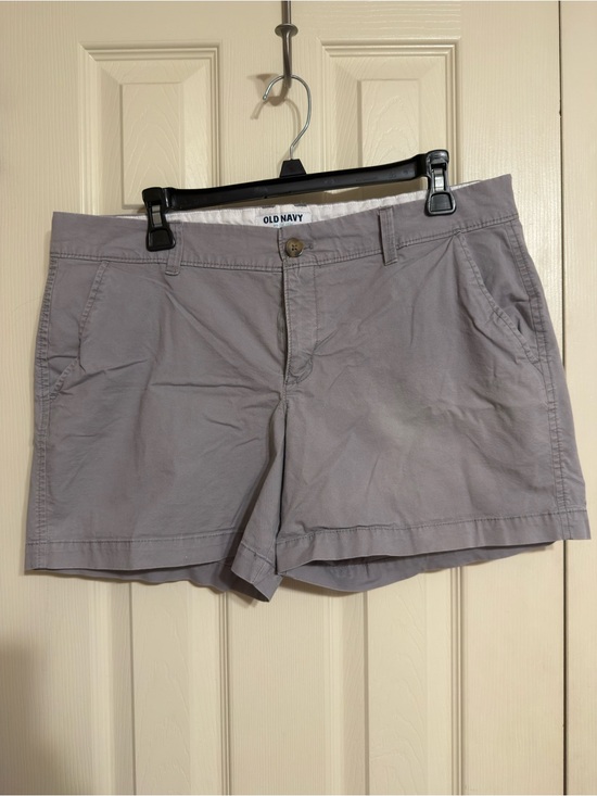 Old Navy Pants - Old Navy Women's Gray Chino Bermuda Shorts
